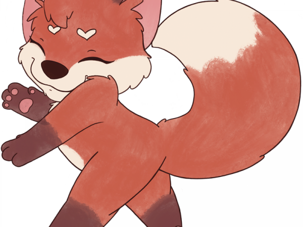 Foxie Dance A cartoon fox dancing.