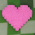 Pixelated Heart A photo of Pixelated Heart bath bomb.