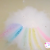 A photo of the Rainbow Cloud in the bath water.