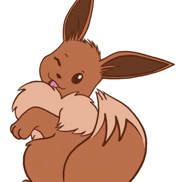 Winking Eevee